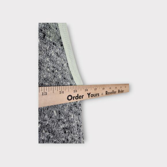 Free People Womens We The Free Bumble Bees Knees Gray Drape Tank Top M Boho Chic - Picture 6 of 8